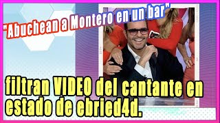 Abuchean a Pablo Montero en un bar; filtran VIDEO del cantante en estado de ebried4d