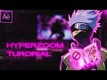 HYPERZOOM - After Effects AMV tutorial