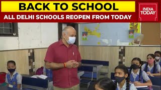 All Delhi Schools Reopen From Today, We're Following COVID-19 Protocols, Says Manish Sisodia