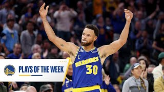 Golden State Warriors Plays of the Week | Week 4 (2022-23 Season)