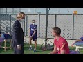 ivan rakitiĆ says goodbye to teammates at training 💙❤️