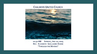 CUC Worship Service, Rev Elizabeth Guillaume-Koene, January 12th, 2025