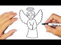 How to draw a Angel Step by Step | Easy drawings