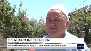 Fshati Kobajë ka tre muaj pa ujë të pijshëm