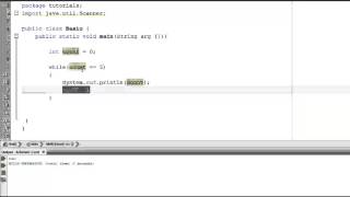 Java Tutorial 9 - While loop