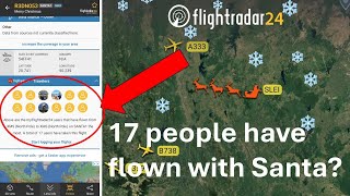 I tricked flightradr24 into thinking I flew with Santa