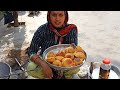 Village Life Vlog - भरवां टमाटर के पकोड़े देशी स्टाइल में - TOMATO PAKODA RECIPE