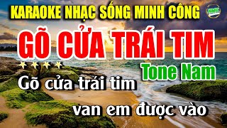 Karaoke Nhạc Trữ Tình Tone Nam Dễ Hát | Nhạc Vàng BOLERO Tuyển Chọn - ĐẮP MỘ CUỘC TÌNH