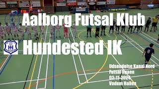 Aalborg Futsal Klub - Hundested IK - Udsendelse Kanal Nord