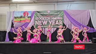 Ntxhais Kaj Siab | Senior Dance Comp Rd.1 | Stockton Hmong New Year 2024-2025