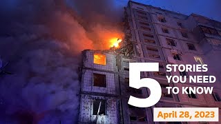 April 28, 2023: Russia air strike on Ukraine, Mike Pence, Sudan, BBC chairman resigns, China, Taiwan