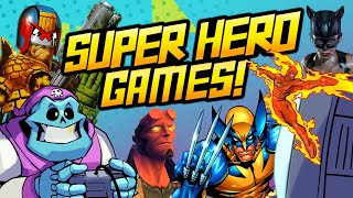 I played 20 super hero games I've NEVER heard of!