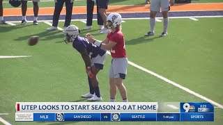 UTEP to host ACU, seeking 2-0 start at home for first time since 2010