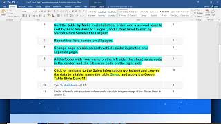 Exp22_Excel_Ch04_CumulativeAssessment_AutoSales | Excel Chapter 4 Cumulative Assessment Auto Sales