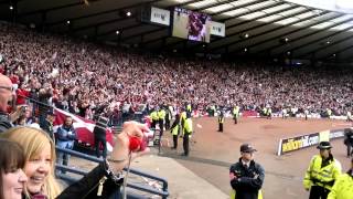 Hearts v Hibs - Scottish Cup Final -19th My 2012 - Danny Grainger's penalty - Sergio. Paulo Sergio