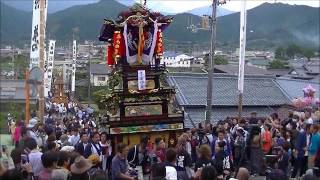 2016西条祭り　石岡神社祭礼　11番屋台　楢の木