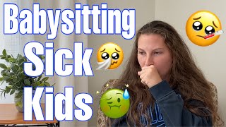 What To Do If The Kids You're Babysitting Are Sick