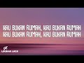 pendarra kukira kau rumah lirik lagu