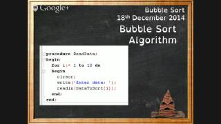COMP1 Revise & Learn : Bubble Sort