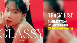 [FULL ALBUM] JO YURI (조유리) 1st Single Album - 'GLASSY'