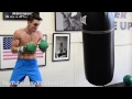 Mike Conlan terrifying power with SPEED & MOVEMENT on Heavy Bag DOPE