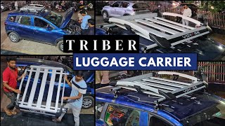 Renault Triber Voyage Luggage Carrier Installation | M-Tek Voyage Luggage Carrier Installation