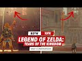 The Legend of Zelda: Tears of the Kingdom vs. Breath of the Wild Map Comparison