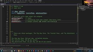Intro to Programming in C# - Module 3 Lab & Assignment - Coding Functions - Fall 2024