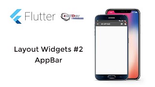 Flutter Tutorial - Layout Widgets #2 App Bar