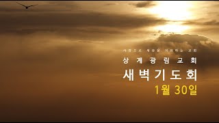 [상계광림교회 새벽기도회ㅣ1월 30일ㅣ데살로니가전서 3:1-13]