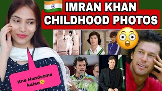 Indian Reaction On Pm Imran khan childhood age 1- 67 all looks photos | IMRAN KHAN BEFORE AFTER