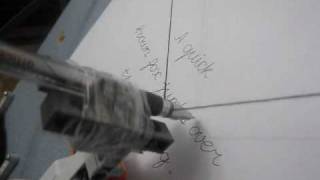 Mindstorms NXT Handwriting (Java - LEJOS)