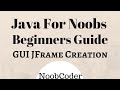 Creating our first GUI Application (Java Swing)
