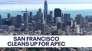 San Francisco cleans up streets ahead of APEC conference