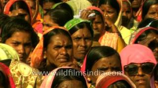 Sonia Gandhi rally for women -  January 23 1999 - archival