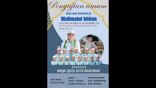 LIVE PENGAJIAN UMUM WALIMATUL KHITAN BERSAMA ABUYA SYAIKH SOLEH MUHAMMAD BASALAMAH