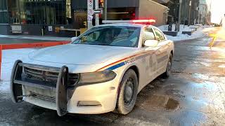 (RARE) RCMP charger lightshow.