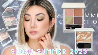 SUQQU Summer 2023 Collection/ SUQQU 2023夏季眼影盘腮红 /125 光舞 试色+上妆