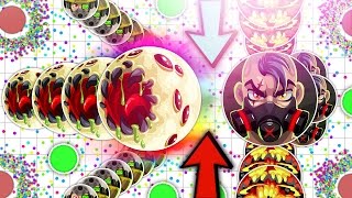 BACK TO BACK POPSPLIT IN AGARIO!! ULTRA 10x1 DOUBLESPLIT // ULTIMATE SIDE POPSPLIT (Agar.io)