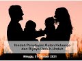 Ibadah Penutupan Bulan Keluarga (Minggu, 31 Oktober 2021)