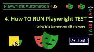 How to run playwright tests in VSCode? | Playwright with JavaScript | QA Thoughts