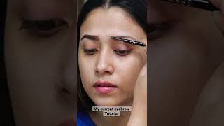 Eyebrow tutorial for lighter eyebrows #short #eyebrowtutorial #makeupguide #barshapatra