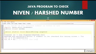 Java program to check NIVEN / HARSHAD number|ICSE|ISC|JAVA|