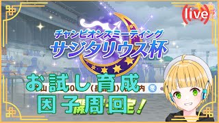 【ウマ娘】🏆チャンミ育成 🏆因子周回とお試し育成していくよ～！【58】【Live】【初見さんＯＫ】【雑談OK 】