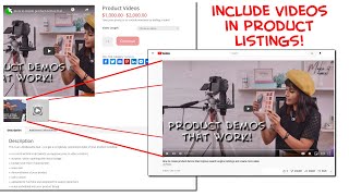 How to embed videos into WooCommerce Product Listings