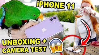 LAVENDER iPHONE 11 UNBOXING + REVIEW + CAMERA TEST | Spilling the Tea on the iPhone 11 (literally)