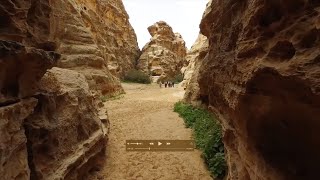 Exploring Megalithic Little Petra In Jordan