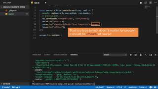 Sending a response of request in NodeJS || Javascriptframework