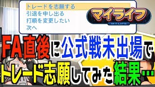 #225【オールG】球界大波乱！FA直後にトレード志願はできるのか⁉︎マイライフ＠パワプロ2018