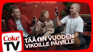 ILONA, BENJAMIN JA SCOUPPI VUODEN VIKASSA Q\u0026A-JAKSOSSA!  | #CokeTVSuomi